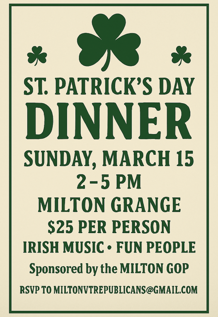 St. Patrick’s Day Dinner